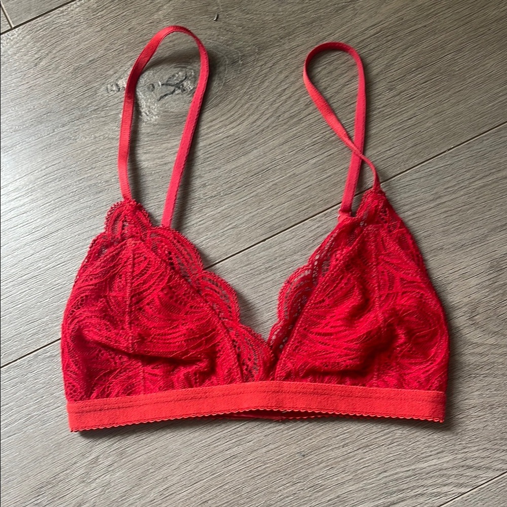 Talula Red Lace Bralette